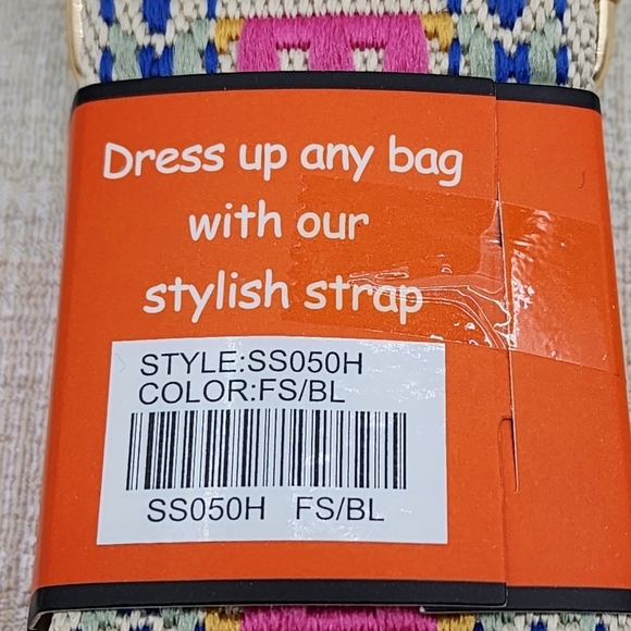 Alba Unisex 2" Wide Aztec Tribal Pattern Guitar Strap - Picture 8 of 8